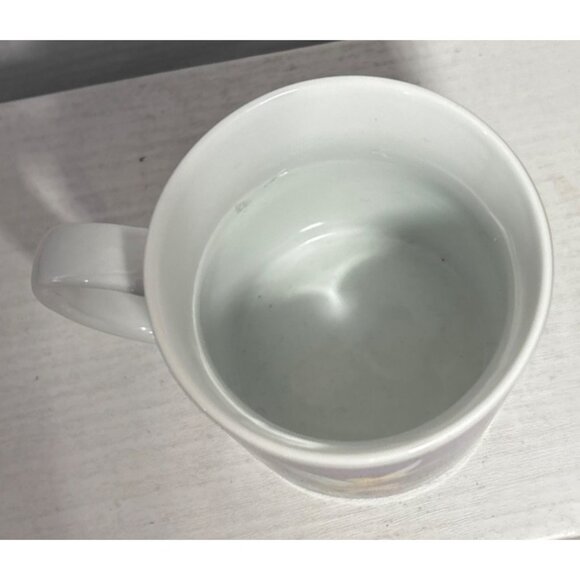 Disney Tinkerbell Mug Ceramic 11 Oz Purple Floral Design - Picture 3 of 6